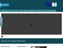 Tablet Screenshot of fascinate-project.eu